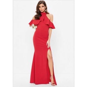 NWT Frill Maxi Dress